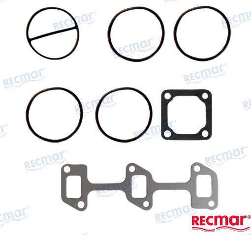 Yanmar 3JH Series Heat echanger/ cooler Aftermarket  gasket kit REC 3JHWC