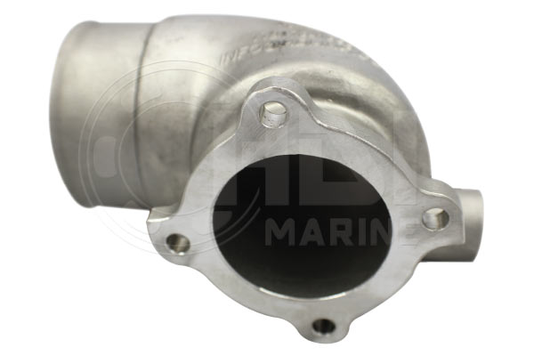 Yanmar 119173-13501 Stainless Steel Exhaust Mixing Elbow Replacement