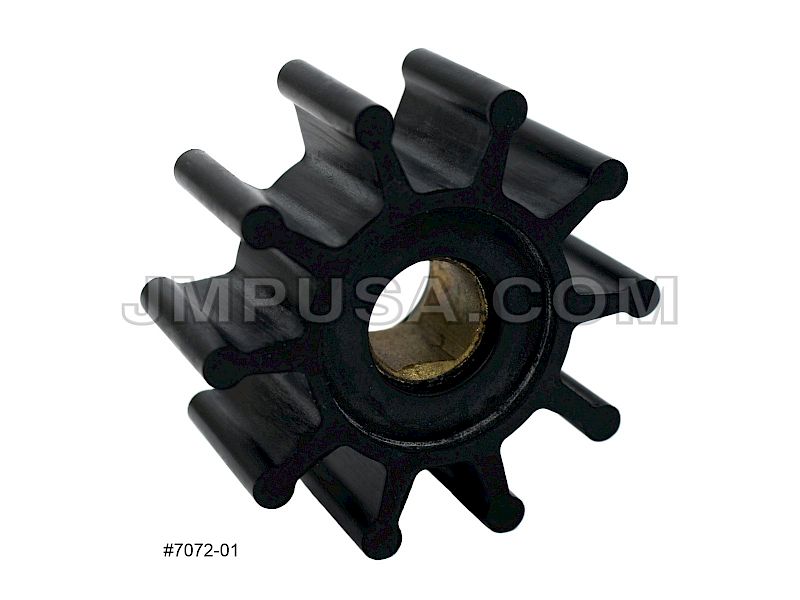 JMP 7072-01 Impeller (10 blade) Replaces Onan 132-0282, 132-0316 ( in place of 6 balde impeller)