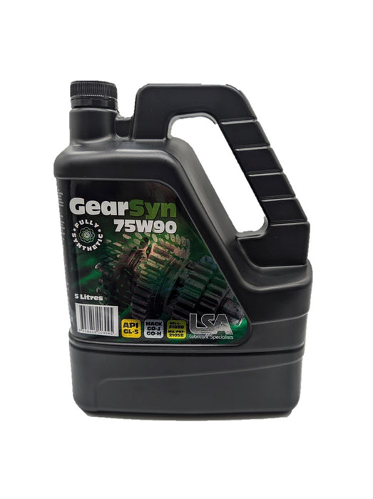 Fully Synthetic 75W90 Premium LSA Australian Gear Oil 5 Litre