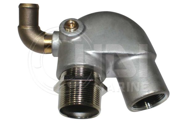 Yanmar 129198-13500 Exhaust Mixing Elbow with 90 Dig water inlet  Replacement HDI GM2+JHB 90