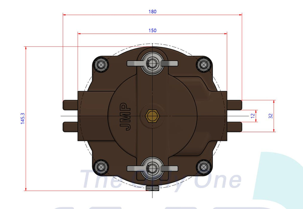 Seawater Strainer 1" - Bronze (JMP) JPR-ST2010