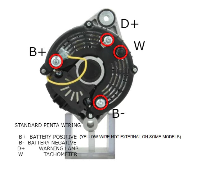 Volvo Penta 873770 Alternator NANNI 48200932 Replacement