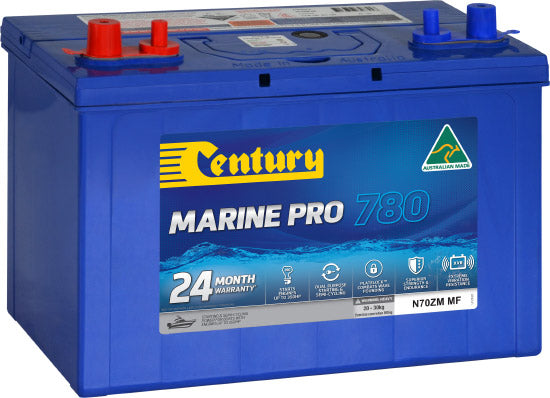 Century Battery N70ZM MF Marine Pro 780, Up To 350HP Engines