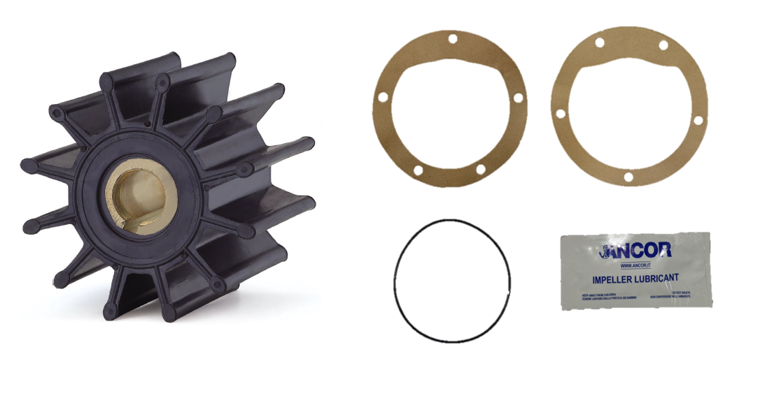 Cummins Seawater Impeller 3802444 Ancor Replacement