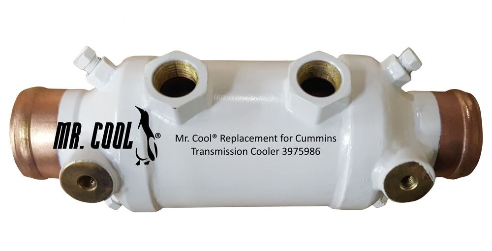 Cummins  Oil Cooler 3"x 9" 3975986CN 1.3/4'' Replacement Part