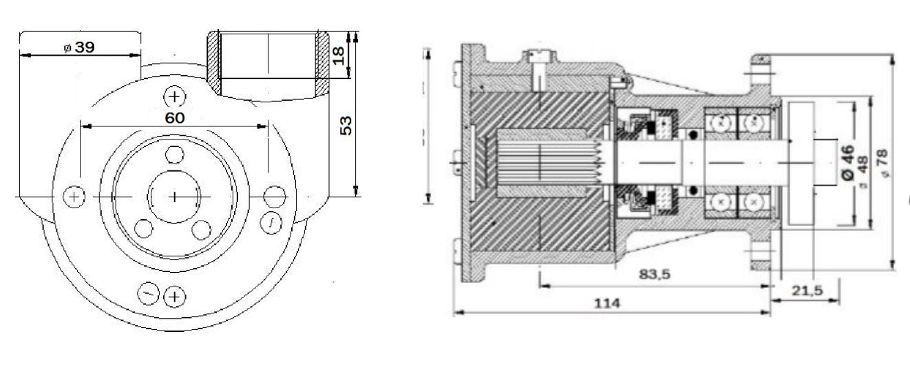 Ancor 6264 Replaces Johnson F7B-9, 10-24637-01 FITS STEYR ENGINES