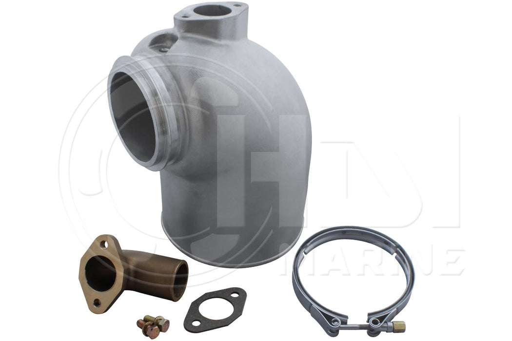 Detroit Diesel 6-71TI Exhaust Mixing Elbow 36719 Replacement JT16215 (HDI DET3)