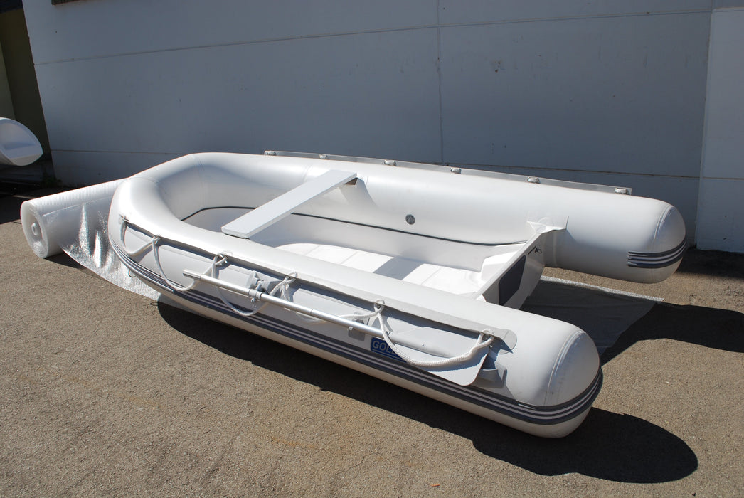 Inflatable RIB, 3.3 Metre with fiberglass hull rated 20HP: HFP 330