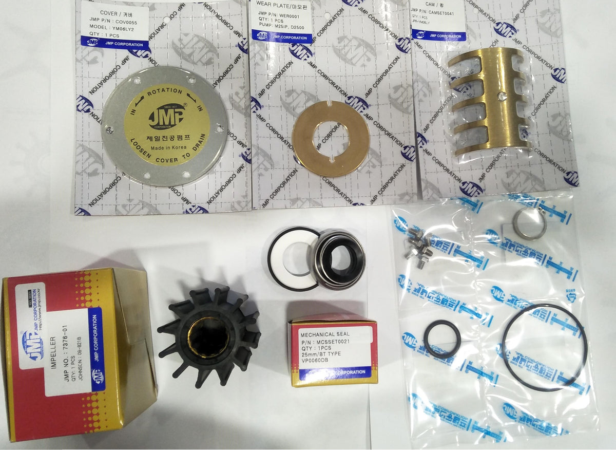 Service Kit (Minor) for Yanmar 6LY2(A)- STP/UTP Seawater Pump 119574-4 ...